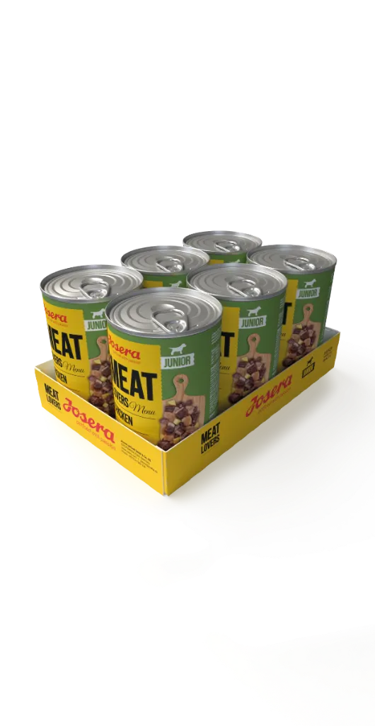 [DW_2102] JOSERA MEAT LOVERS JUNIOR MENU CHICKEN (6 x 400 g)