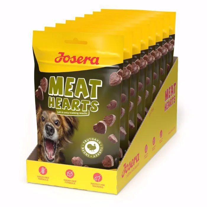 [DS_2321] Josera Meat Hearts Turkey (8 x 70 g)