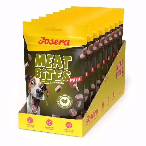 [DS_2315] Josera Meat Bites Mini Turkey (8 x 70 g)