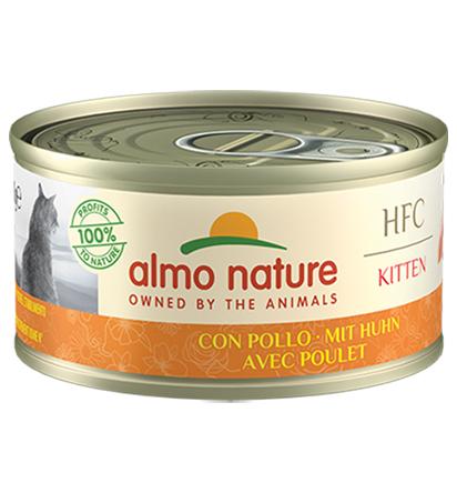 HFC Natural Kitten – Poulet, 70 g